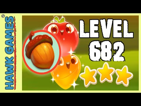 Farm Heroes Super Saga Level 682 - 3 Stars Walkthrough, No Boosters