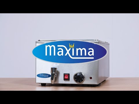 Maxima Bain Marie - met Tapkraan - incl. 2x 1/2 GN-Set - Elektrisch