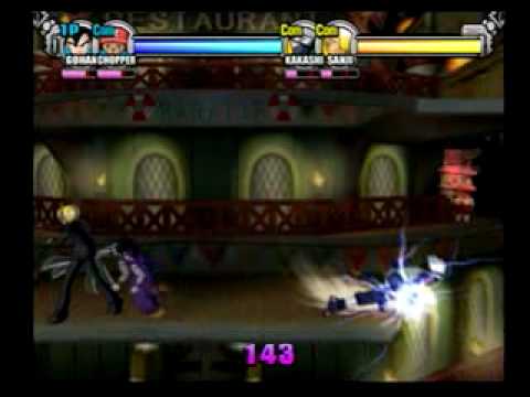 Battle Stadium DON Gohan & Chopper vs. Kakashi & Sanji