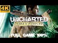 Uncharted: Drake's Fortune Remastered - Full Game 100% Longplay Walkthrough 4K 60FPS