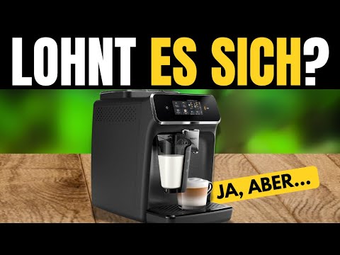 Philips 2300 Series fully automatic coffee machine – 4 drinks with LatteGo, SilentBrew & ceramic ...