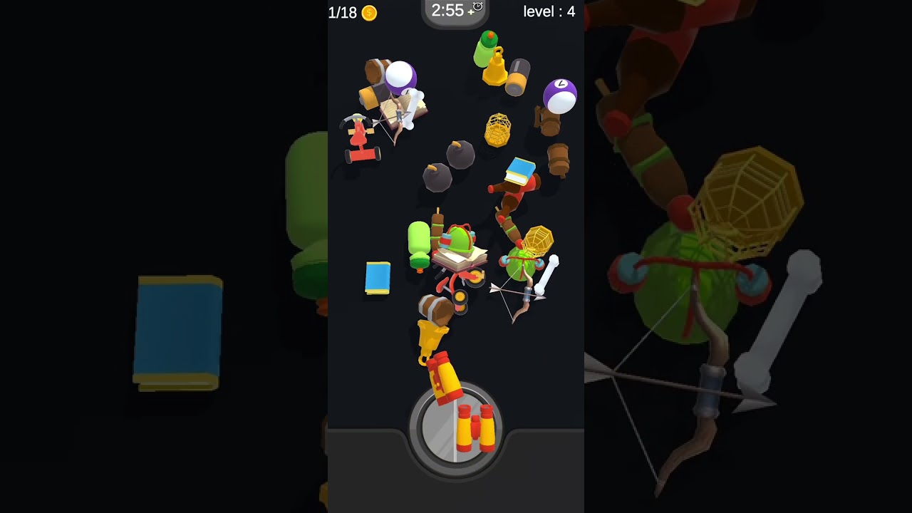 Match 3D -Matching Puzzle Game Unity Source Code pocketfriendlycode