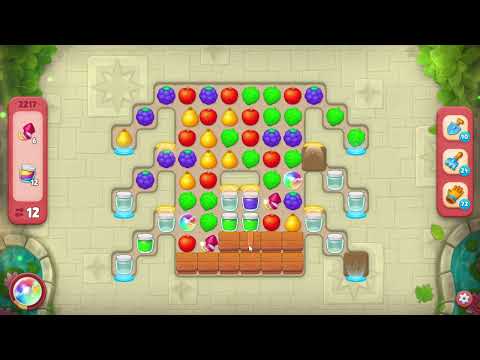 Gardenscapes 2217 Hard Level - 18 moves - NO BooSTERS