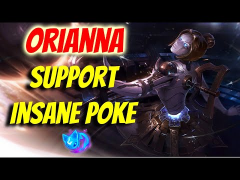 Orianna Support So Broken In Season 12 (Insane Poke And Shield)