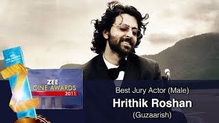 Best Jury Actor | Hrithik Roshan | Zee Cine Awards 2011