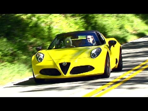 FOX Car Report - Test Drive: 2015 Alfa Romeo 4C