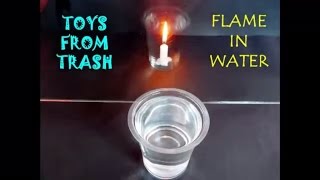 FLAME IN WATER - HINDI - Optical Illusion!