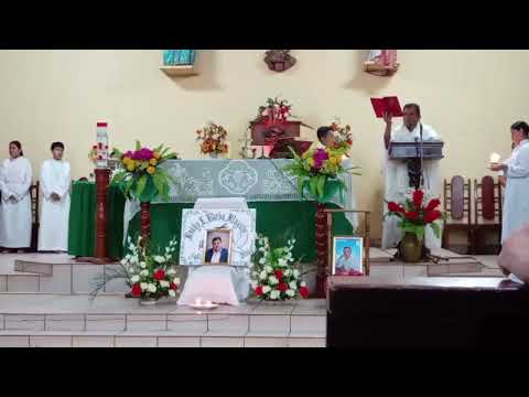 Misa de cabo de novena Roddy Eduardo Barba Mayube. San Joaquín-Beni-Bolivia. 