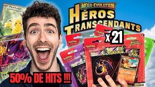 Meilleur QUOTA du bloc MÉGA EVOLUTION ?! Nouveau set ME 2.5 HÉROS TRANSCENDANTS !