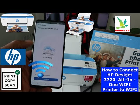 Thumbnail for How to Setup/Connect HP DeskJet 3720 All-In-One WiFi Printer to WiFi