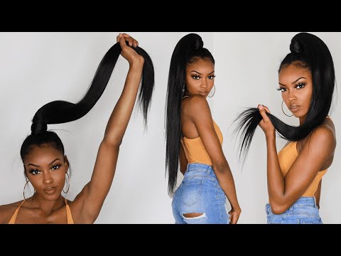EASY, AFFORDABLE WRAP PONYTAIL | PonyPro Try-On Haul