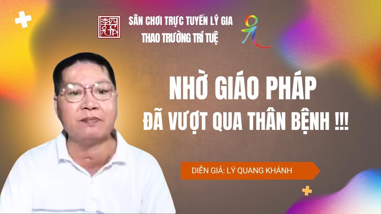 Nhờ Giáo Pháp - Vượt Qua Thân Bệnh !!!
