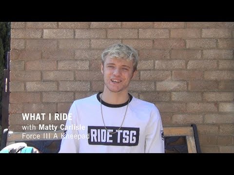 What I Ride: Matty Carlisle - TSG Force III A Kneepad