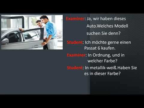 ÖSD A1 │ SPRECHEN │ SPEAKING TASK 3 (DIALOG / DIALOGUE) (Example Nr.11)