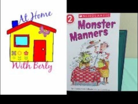 Storytime with Berly: Monster Manners by Joanna Cole