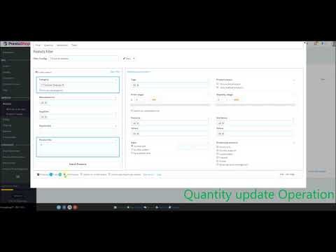 Mass Actions - Update and Edit Products in Bulk - Prestashop Module