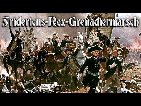 Fridericus Rex Grenadiermarsch [German march and folk song][+English translation]