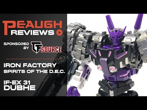 Video Review: Iron Factory IF-EX 31 Spirits of the D.E.C. DUBHE (Tarn)