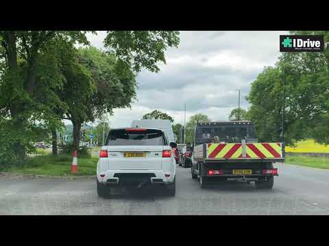 (4K VIDEO) 1/6/2021 Leeds Horsforth 8.1.8.7 UK TEST CENTRE ROUTE AREA LATEST
