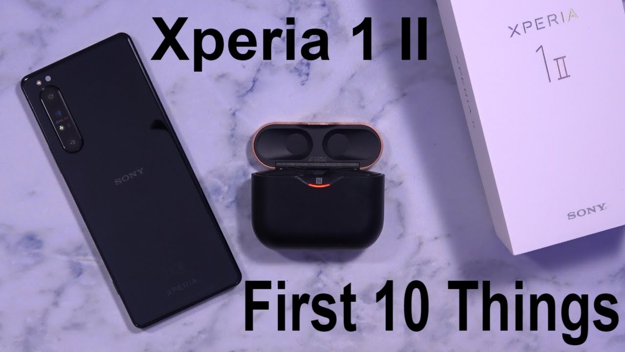 Sony Xperia 1 ii - First 10 Things To Do  (Tips And Tricks)  First Things First