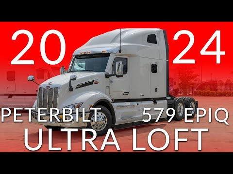 Peterbilt's Biggest Cabin Available | The 2024 Peterbilt 579 EPIQ Ultra Loft Edition