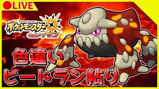 🔴【ポケモンUSUM】決して手抜きではない1画面色違いヒードラン粘り 1603~ 【ウルトラサン】