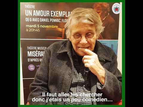 Interview de Daniel Pennac - Un amour exemplaire