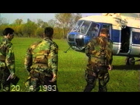 1993.04.20. - 2. gbr Gromovi - Uvježbavanje ukrcavanja u helikopter