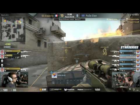 Allu Dust2 A Site AWP domination vs G2[StarLadder]