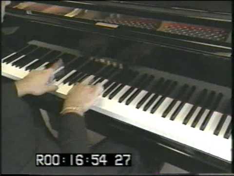 Playing Chopin in a tuxedo at 16