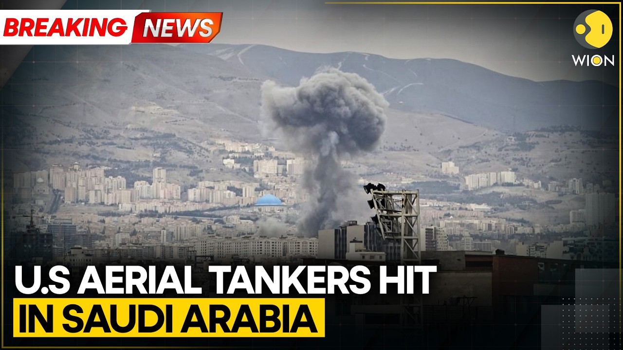 US-Iran War: KC-135 Planes Hit at Air Base in Saudi Arabia | WION BREAKING