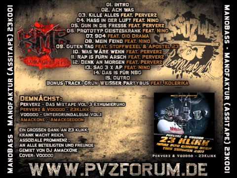 11.ManoBass - Rap is fürn Arsch feat. PerVerZ - Manofaktur