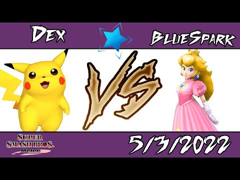 Friendlies 2022 - Dex(Pikachu) Vs BlueSpark(Peach) 01 - 5/3/2022