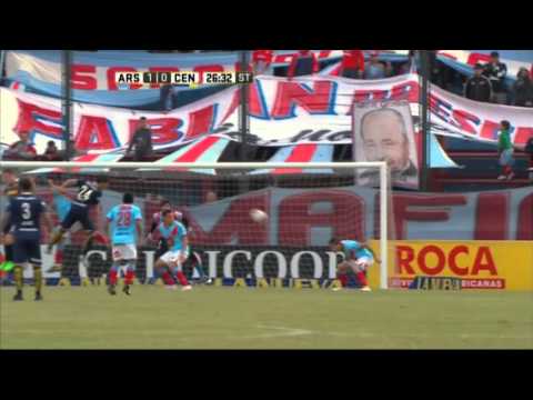 Estupendo Pellegrino. Arsenal 1 - Central 0. Fecha 14. Primera División 2016.