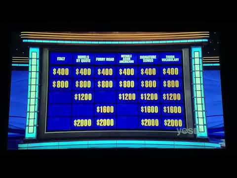 Double Jeopardy, Matt Amodio DAY 28 - 3rd Daily Double (9/24/21)