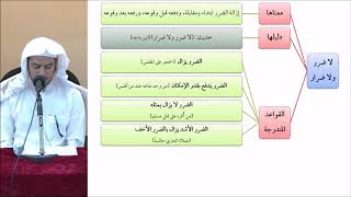 صورة القواعد الفقهية (مقسم) 43 - التأهيل الفقهي - عامر بهجت (الضرر الأشد يزال بالضرر الأخف)