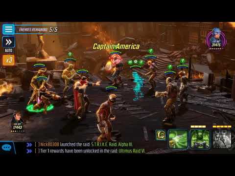 Marvel Strike Force-New arena defense