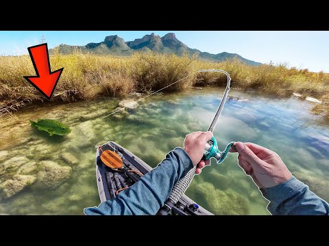 Chasing Clear Water Desert Bass On The Devils River