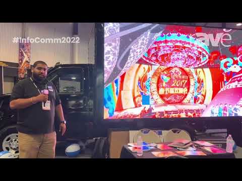 InfoComm 2022: LED ON WHEELS Provides LED Truck Panels for Mobile Advertising