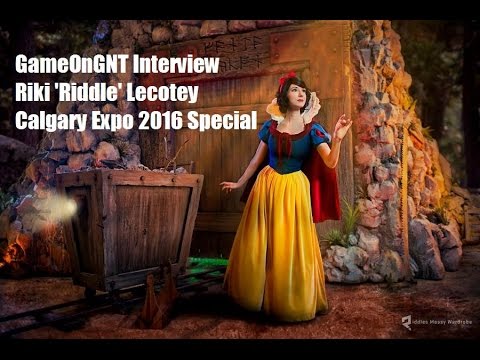 GameOn Interview - Cosplayer Riki "Riddle" Lecotey - Calgary Expo 2016