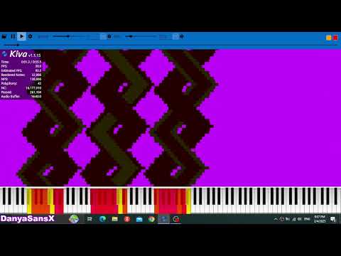 [Deadly MIDI] Note Art Lag Tester | 16.17 million notes