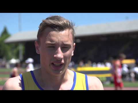IAAF World Junior Championships 2014 -  Kalle BERGLUND SWE 800m Men Heat 1