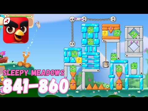 Angry Birds Journey: Levels 841-860 (Sleepy Meadows) Gameplay - Part 43