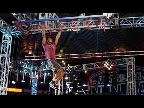David Wright at the American Ninja Warrior 12 Semi-Finals
