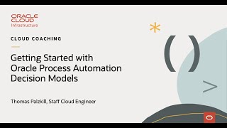 Getting Started with Oracle Process Automation Decision Models