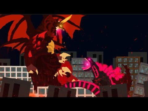 Shin Godzilla (2016) vs Destroyah (1995) (Dc2 Animation)