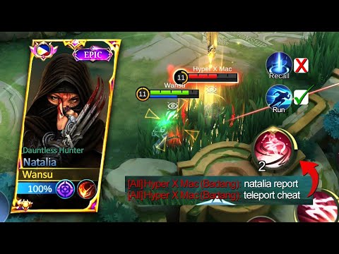 NATALIA DEADLY TELEPORT ULTI + SILENCE (pls try) - MLBB
