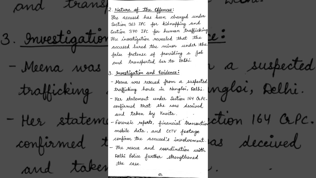 Moot Court Practice Sample Criminal Cases- Written Arguments from both sides