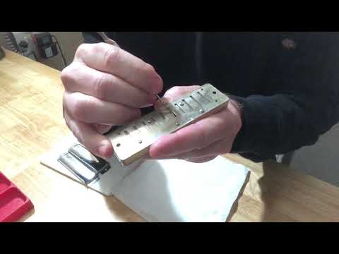 Adjusting Seydel Diatonic Harmonica Reeds