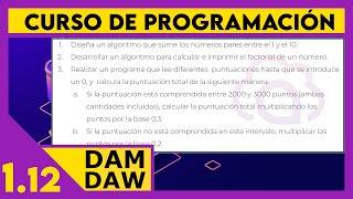 Ejercicios resueltos pseudocódigo  ☕ DAM - DAW